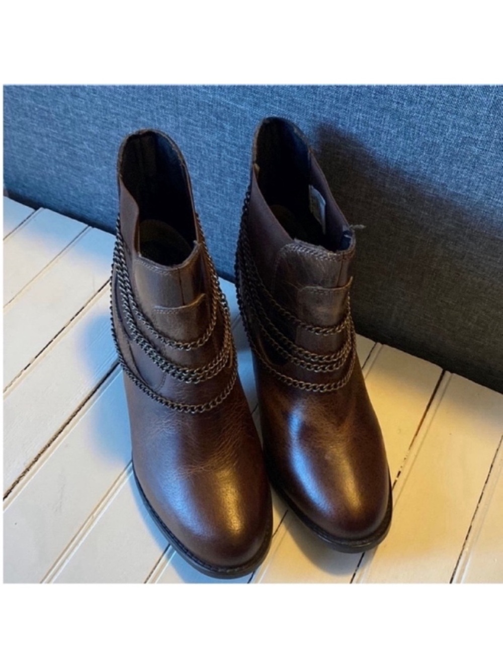 Dingo Western Style Booties Brown Size 9.5